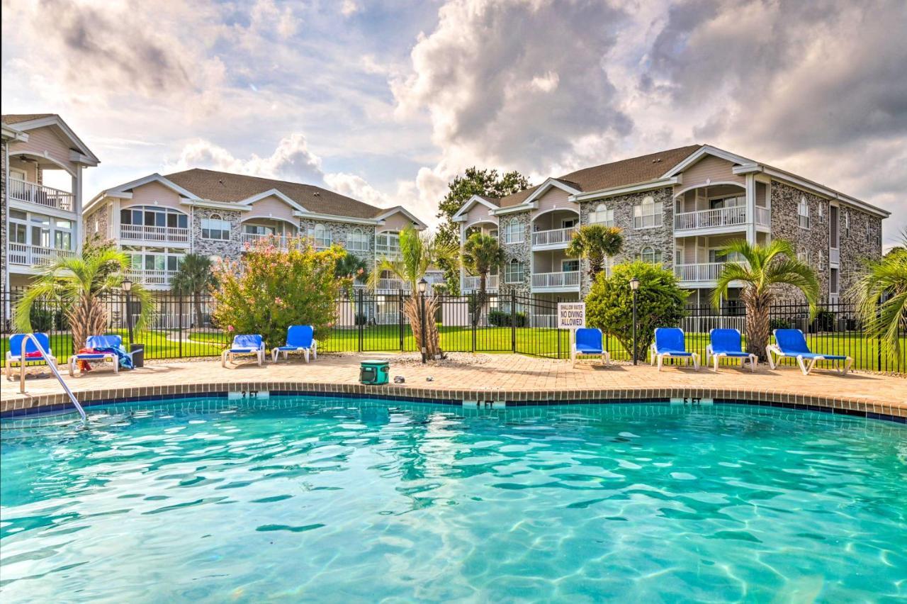 Bright Myrtle Beach Condo On Golf Course With Pool! Eksteriør billede